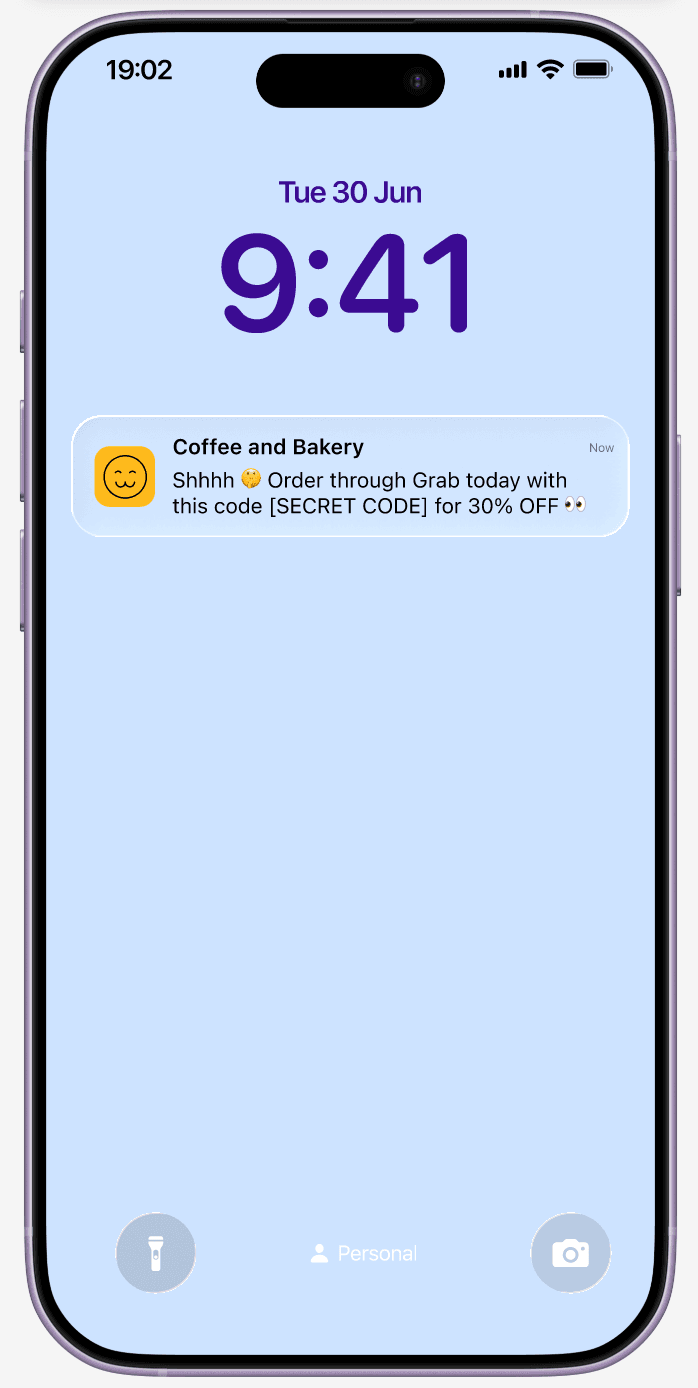 Push Notifications preview