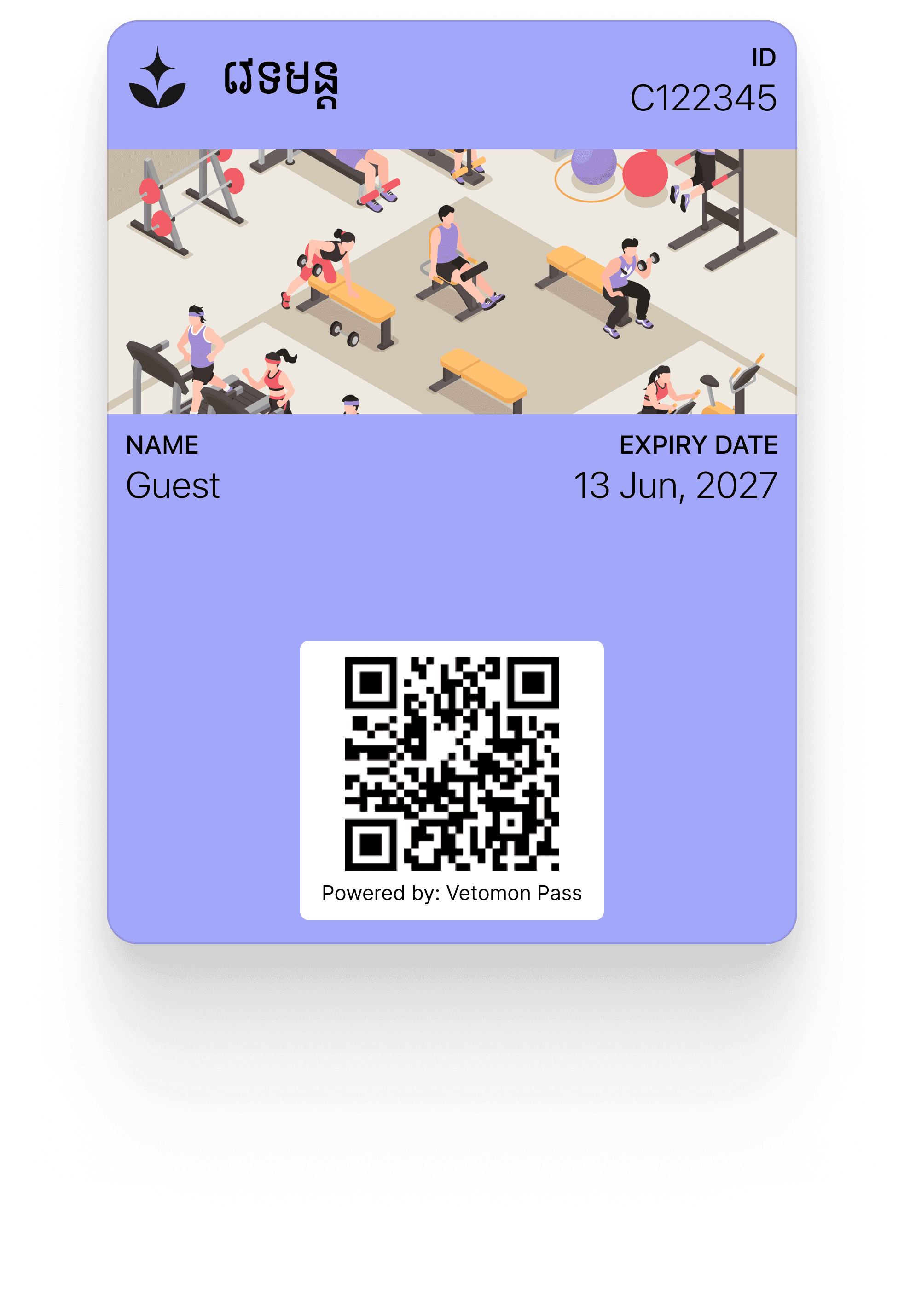 Membership Wallet card